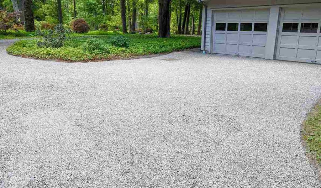 Newly Installed Gravel Driveway 